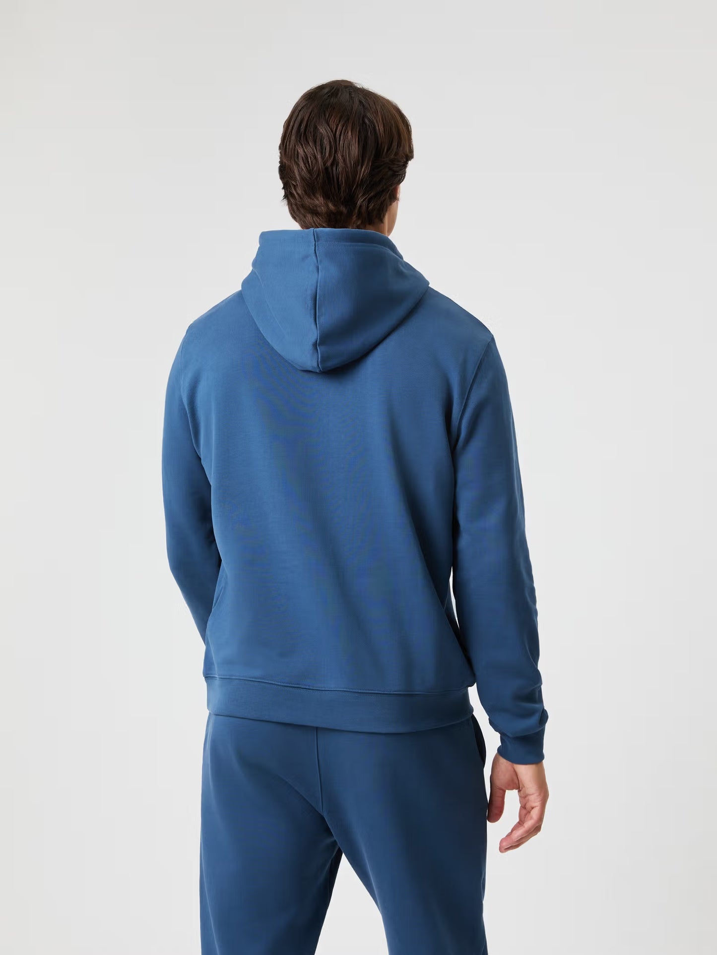 Borg Classic Print Hoodie Sargasso Sea