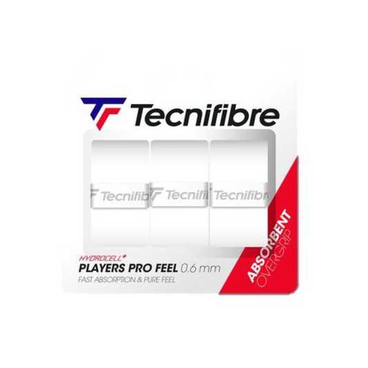 Players Profeel 3-Pack Overgrip Weiß