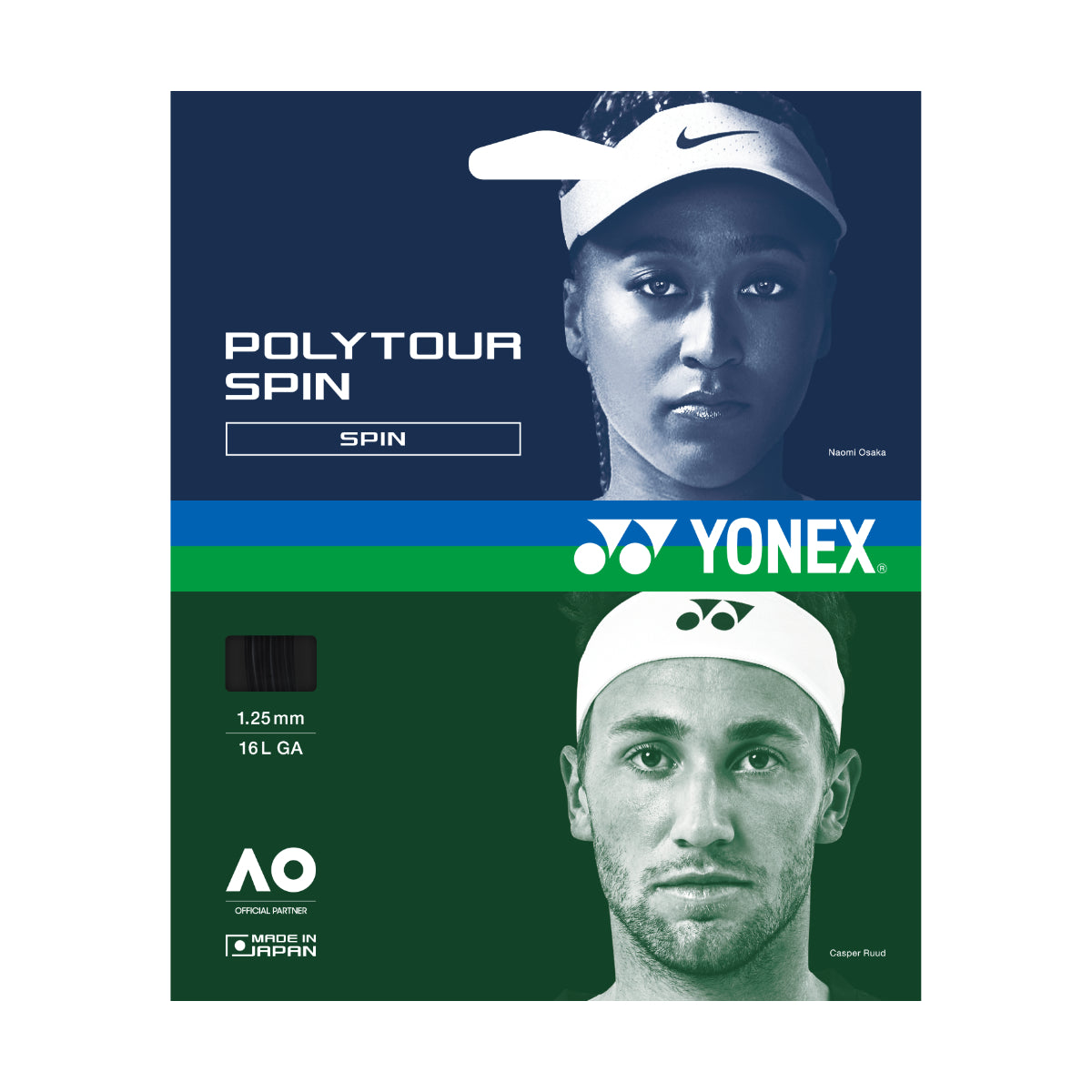 Poly Tour Spin 17 g/1.25 mm Set BLACK
