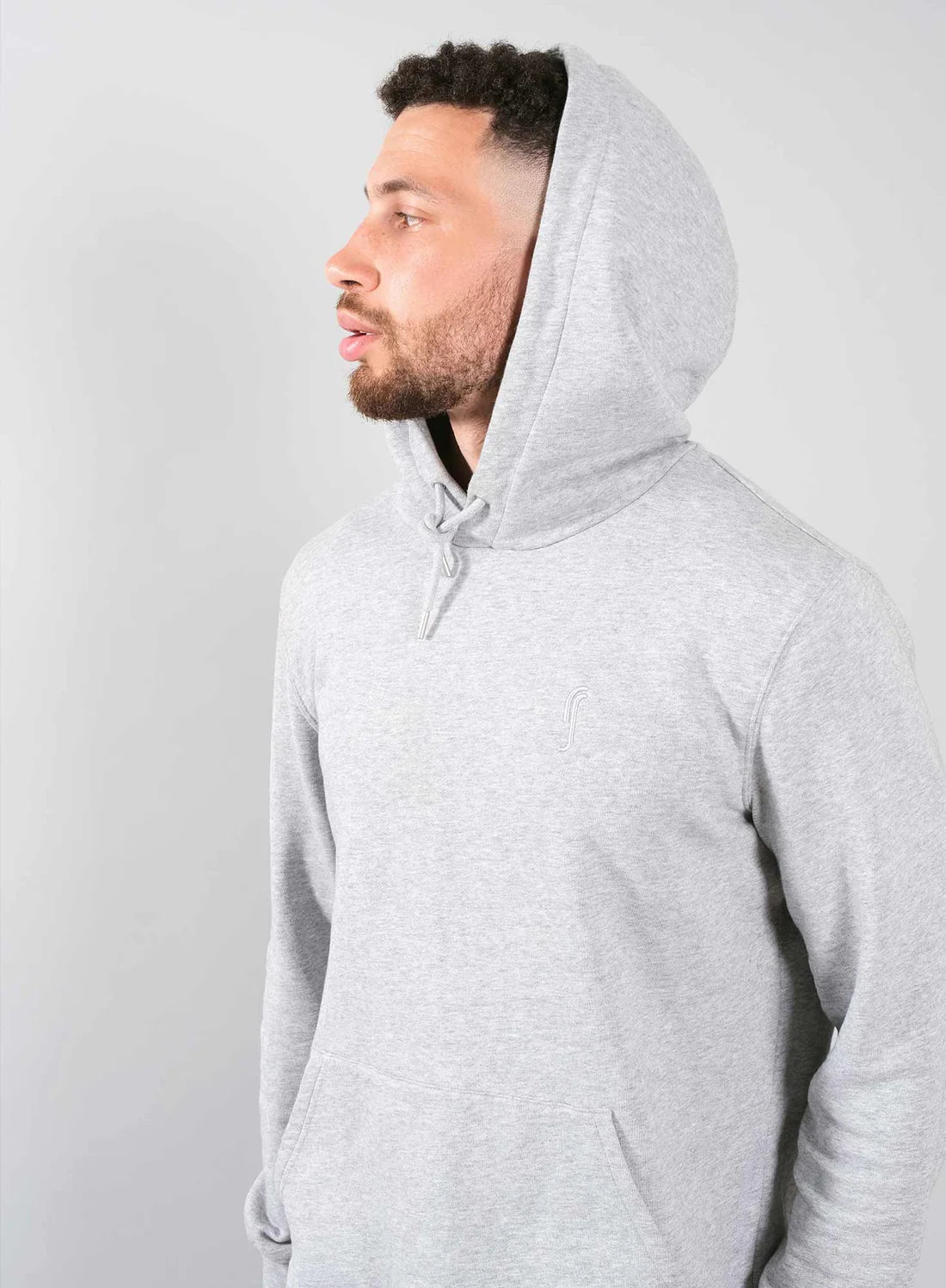 Men’s Paris Hoodie - Grey Melange