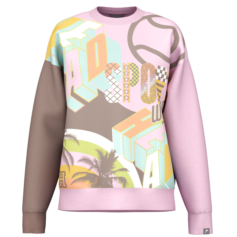 Motion Crewneck Print Unisex