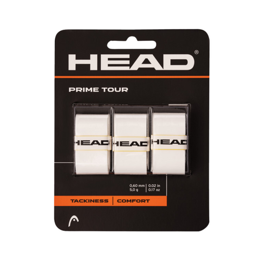 Prime Tour 3-Pack (Overgrip) WHITE