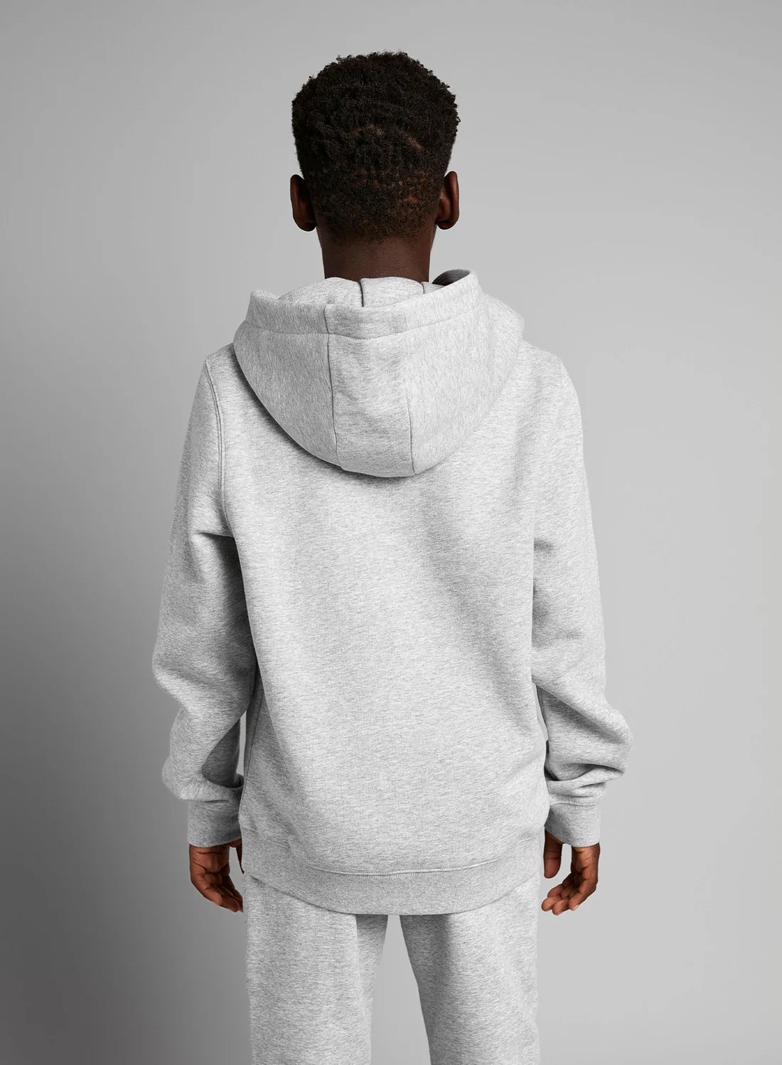Junior Paris Hoodie - Grey Melange