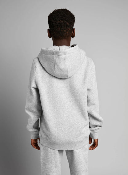Junior Paris Hoodie - Grey Melange