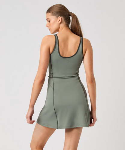 Ace V Dress Agave Green